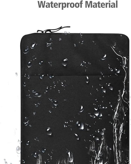 UPERFECT 18.5-inch Portable Monitor Case Polyester Laptop Sleeve Protective Case Vertical Style with Pocket Zipper for 18.5-inch Monitor Laptop Pad Tablet