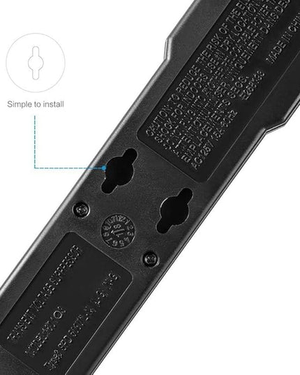 KMC 6-Outlet Surge Protector Power Strip 6 Pack