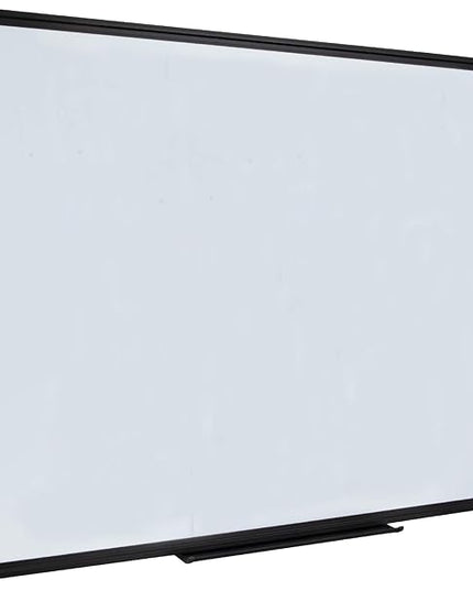 Magnetic Dry Erase Board, 40" x 28" Presentation Whiteboard with Pen Tray, Wall-Mounted White Board for Office Collaboration, Classroom Teaching & Agile Management, Black Aluminum Frame