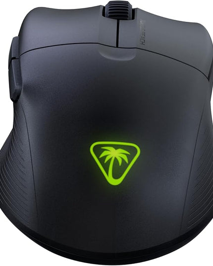 Turtle Beach Pure Air Wireless RGB Gaming Mouse, Ultra-Light 54g Ergonomic Design, 26000 DPI Optical Sensor, 125-Hour Rechargeable Battery, Dual Wireless + Bluetooth, Titan Optical Switches – Black