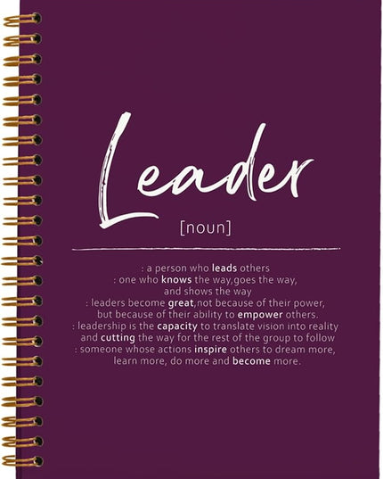 OXW Purple Meeting Notebooks for Work, Leadership Gifts Office Work Notebook Journal for Writing Note Taking, Thank You Gifts for Women Men Leader Mentor Boss Manager Principal, 5.5"x8.3"