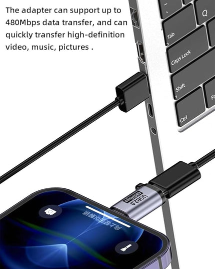 USB C to Micro USB/Mini USB/Lighting Adapter, Light-ning to USB C/Micro USB Converter, Micro USB 2.0 to Type C/Lighting/Mini USB Connector (8 Pack)