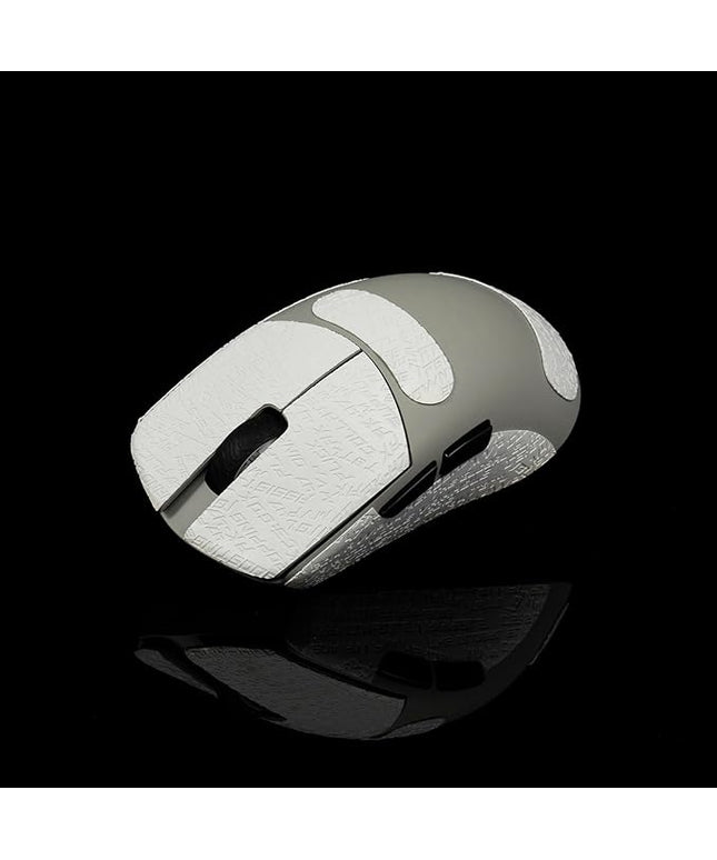 Grip Tape for Lamzu Maya X - Anti-Slip,Enhanced Control, Sweat Resistance,Improves FPS Gaming Grip & Mouse Protection [Pre-Cut] CS White 0.3mm