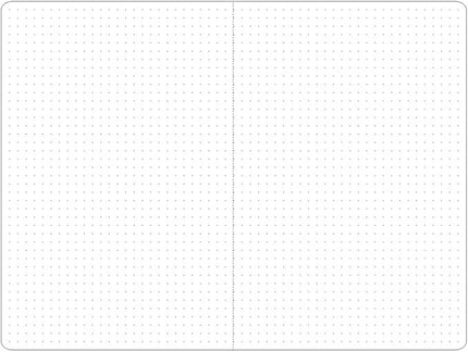 Large Dot Grid Notebook Journals Bulk with Thick Dotted Grid Paper, 60 Pages, 8.5x11 inch, Composition Diary Subject Notebooks Planner for Travelers Students Office, Kraft Journal Set, 12 Pack