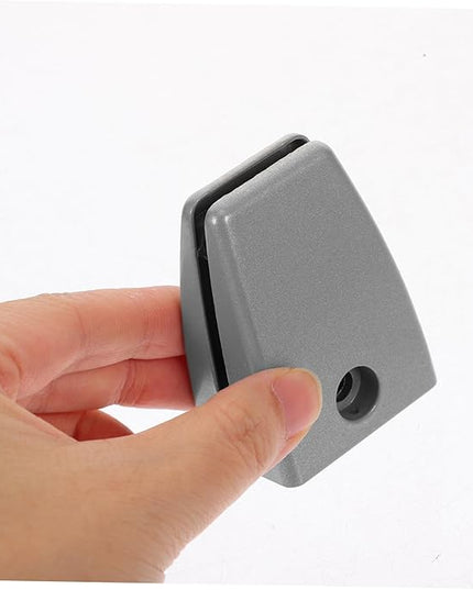 Angoily 2pcs Versatile Desk Bezel Clip Desk Soundproof Baffle Desktop Partition Sneeze Guard Clip Privacy Panel Bracket Fixed Screen