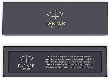 Parker Jotter Mechanical Pencil, Stainless Steel with Chrome Trim, 0.5mm, HB #2 - Smooth Writing, Signature Design, Stationary, Desk Essentials