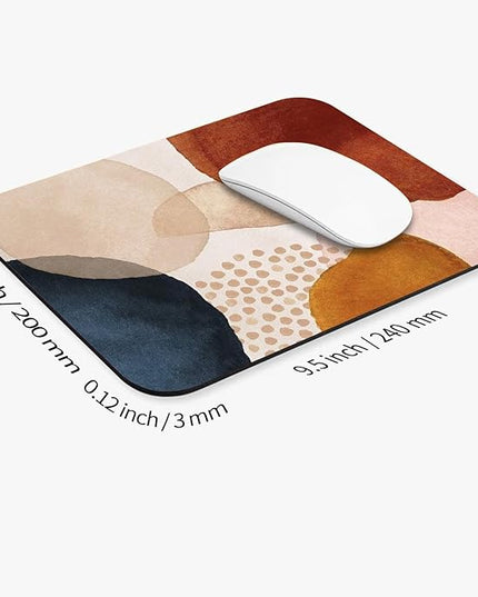 Square Mouse Pad Abstract Marble 2,Personalized Premium-Textured Custom Mouse Mat Design,Washable Mousepad Cloth,Non-Slip Rubber Base Computer Mouse Pads for Wireless Mouse