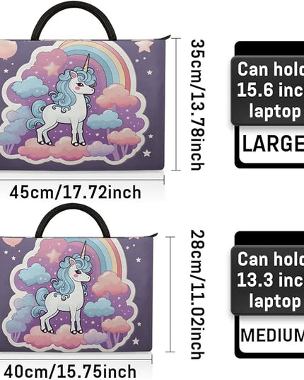 Hsnar 15.6 Laptop Case Briefcase Handbag with Accessory Pocket Slim Laptop Bag Laptop Sleeve