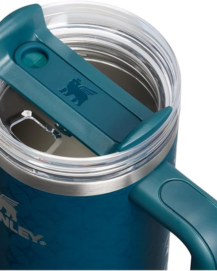 STANLEY Quencher H2.0 Tumbler with Handle and Straw 30 oz | Flowstate 3-Position Lid | Cup Holder Compatible for Travel | Insulated Stainless Steel Cup | BPA-Free | Ponderosa Star