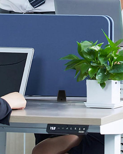 2pcs Desk Divider Clips Mobile Clip Office Partition Clamp Sneeze Guard Soundproof Baffle Privacy Panel