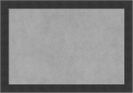 Amanti Art Black Framed Magnetic Board 14x20 Small Vision Board for use with Magnets, 100% Metal Sheet to Display Items as Office Decor or for Home Organization in mudroom, Kitchen or Kids Room