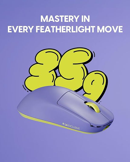 Pulsar Gaming Gears X2 Crazylight Wireless Gaming Mouse, Ultra Lightweight 1.23 oz (35g), Optical Switch, 32000 DPI, 750 IPS, XS-1 Sensor, 8k Compatible (LA Edition)