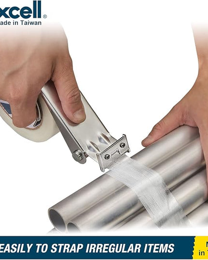 Excell Packing Tape Dispenser (1" Wide) Hand Held Tape Dispensers, Strapping Tape Dispensers Use for Home, Office, Store and Warehouse