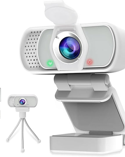 usb c webcam 1080P Webcam,Live Streaming Web Camera with Stereo Microphone, Desktop or Laptop USB Webcam 110 Degree View Angle, HD Web cam for Switch 2,Video Calling, Recording, Conferencing, Gaming