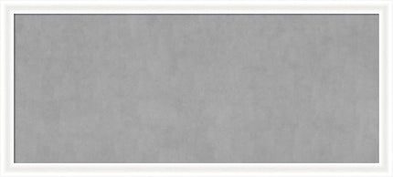 Amanti Art White Framed Magnetic Board 23x51 Oversize Vision Board for use with Magnets, 100% Metal Sheet to Display Items as Office Decor or for Home Organization in mudroom, Kitchen or Kids Room