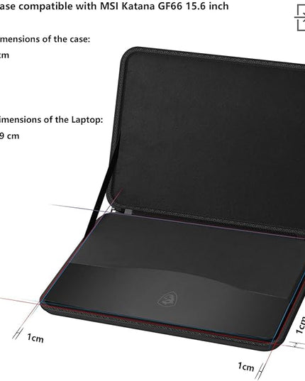 Smatree Hard Laptop Case for 16 inch DELL Pro Max 16 Plus MB16250,for 16 inch Alienware 16X/16 Aurora,16inch Lenovo Legion Pro 5 Gen 10,16inch HP OMEN MAX GamingLaptop 16t/16,15.6inch MSI Stealth 15M