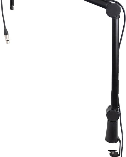 Shure by Gator Deluxe Articulating Desktop Podcasting Mic Boom Arm with Cable Management Channel; (SH-BROADCAST1)