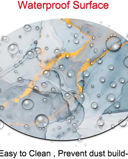 Modern Marbling Round Mouse pad Customized Mousepad Non-Slip Rubber Base Mouse Pads for Computers Laptop Office Desk Accessories Mouse pad