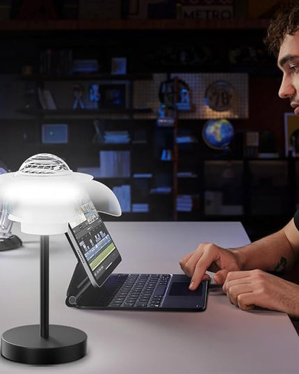 Starry Sky Bedside Table Lamp with Remote Control, RGB Cordless Desk Lamp with Touch-Slide Stepless Dimmable, Mini Rechargeable Night Light with USB Charging,LED Mood Light for Bedroom,Gift,bar