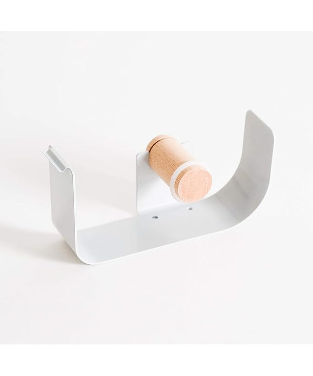 U Brands 3549A04-24 Metal Tape Dispenser, Desktop Accessory, Arc Collection, 1” Core, Grey
