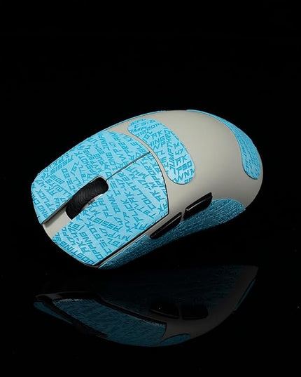 Grip Tape for Lamzu Atlantis Maya - Anti-Slip,Enhanced Control, Sweat Resistance,Improves FPS Gaming Grip & Mouse Protection [Pre-Cut] CS Blue 0.3mm