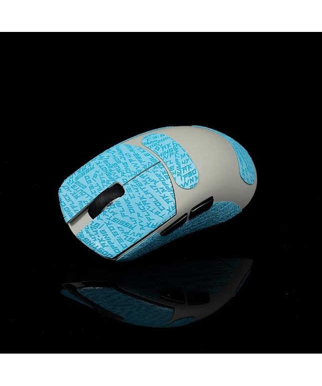 Grip Tape for Lamzu Atlantis Maya - Anti-Slip,Enhanced Control, Sweat Resistance,Improves FPS Gaming Grip & Mouse Protection [Pre-Cut] CS Blue 0.3mm