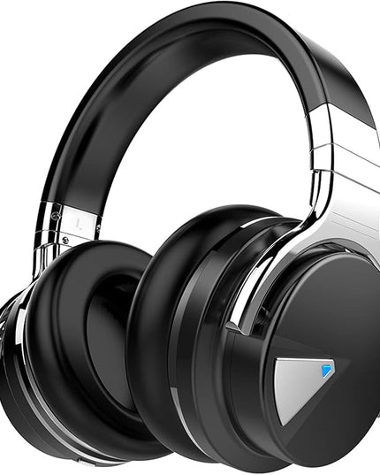 Million Sold 10 Years Classic E7 Active Noise Cancelling Headphones with Upgraded Noise Cancellation, Bluetooth Headphones Wireless with HD Sound Vivid Deep Bass, for Home Office Travel Birthday Gift