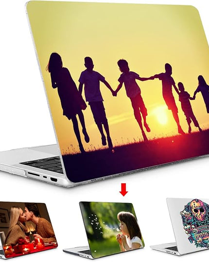 May Chen Case for MacBook Pro 14 inch, A2442 A2779 A2918 A2992 A3401 A3185 A3112 A3434, M1 M2 M3 M4 M5 Chip (2021-2025 Release), Plastic Hard Shell Case with Keyboard Cover, Custom Personalized Image