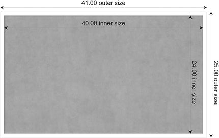 Amanti Art White Framed Magnetic Board 25x41 Large Vision Board for use with Magnets, 100% Metal Sheet to Display Items as Office Decor or for Home Organization in mudroom, Kitchen or Kids Room