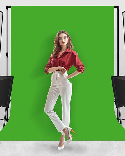 Photo Backdrop Green Background Professional 8x10ft Seamless Design to Eliminate Wrinkles Digital Accessories Photography Scene Background Children's Birthday Party
