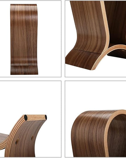 Headphone Stand Wood, Headset Stand for Desk, Walnut Gaming Headphone Holder Compatible for Sennheiser, Bose, Beats, Razer, AKG, Airpod Max, HyperX, Sony PS4 et.