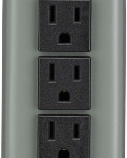 Eaton Tripp Lite Series 5-Outlet Heavy Duty Power Strip, Metal, Mountable (Wall Mount & Under Desk) 15ft Extension Cord, 15A Circuit Breaker, Industrial Garage Shop Work Bench Applications (602-15)