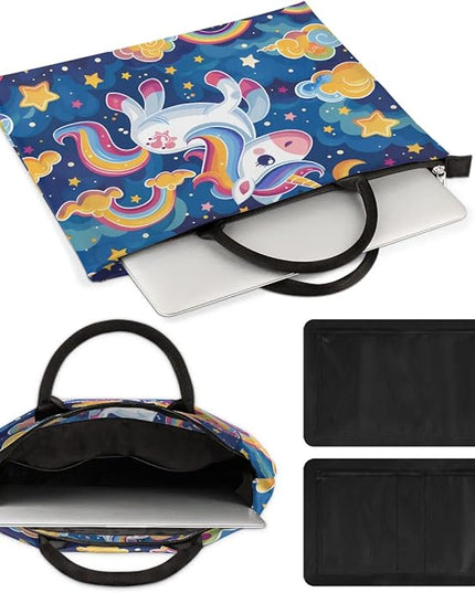 Hsnar 15.6 Laptop Case Briefcase Handbag with Accessory Pocket Slim Laptop Bag Laptop Sleeve