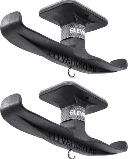 Elevation Lab The Anchor Pro (2-Pack) - Extra Strong Under-Desk Headphone Stand Mount with Built-in Cord Management