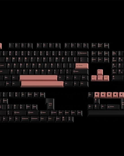 Sumgsn Keycaps 163 Keys Cherry Profile Doubleshot Dark Olivia Keycap Set Fit for Alice Keyboard 61/64/87/104/108 Cherry Mx Switches Mechanical Keyboard