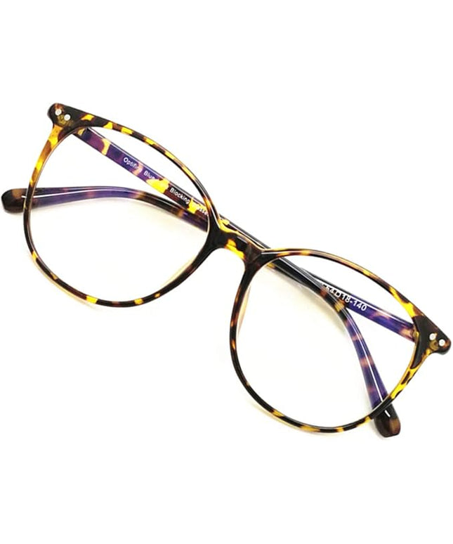 Reading Glasses Anti Blue Light Blocking Reader Oversized Frame for Women Men for Mid Big Face Anti Eyestains