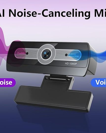 Full HD 1080p Webcam for pc Camera for Computer Laptop Web cam Desktop Streaming Camera Built-in Microphone,Plug & Play USB