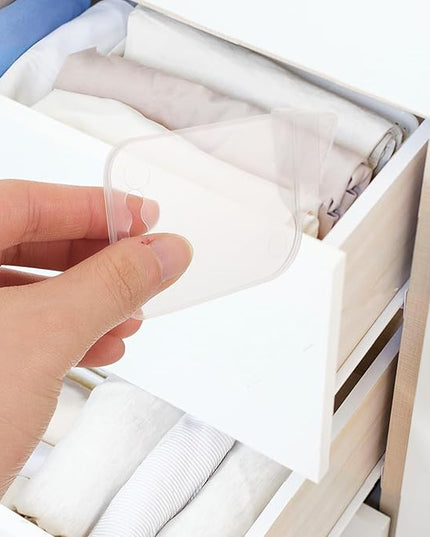 PP Drawer Dividers and Separator Drawer Organizers 8pcs Set Multipurpose for Home Storage and Clothes Organization