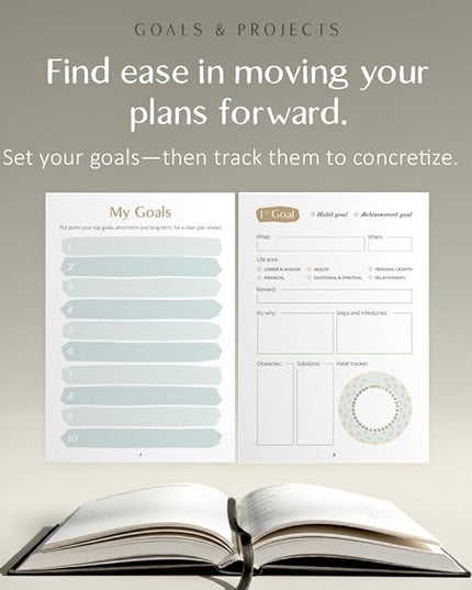 The ADHD Planner for Adults - Undated Daily & Weekly ADHD Journal for Disorganized People, 90 Days - Habit Tracker, Record Emotions & Mood - Academic Goals - Structure & Focus for Adults Brains