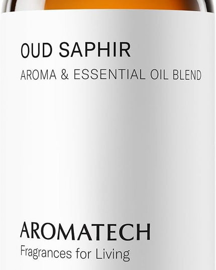 Aromatech Oud Saphir Aroma Essential Oil Blend: Luxury Hotel Inspired Aromatherapy with for Ultrasonic Diffusers & Nebulizers - 500 mL