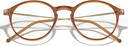 VISOONE Round Lightweight Blue Light Blocking Glasses Women Men Fashion Cute Thin Eyewear Niko