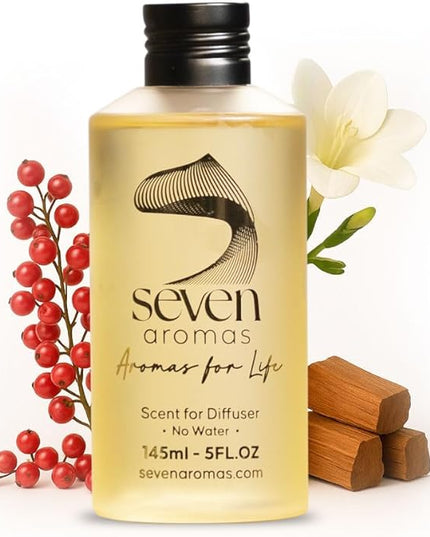 SevenAromas Hotel Scent Diffuser Oil, Luxury Hotel-Inspired Essential Oil for Aromatherapy & HVAC Diffusers – Premium Dropper Bottle - 145 ml 5 FL oz (Hotel boss)