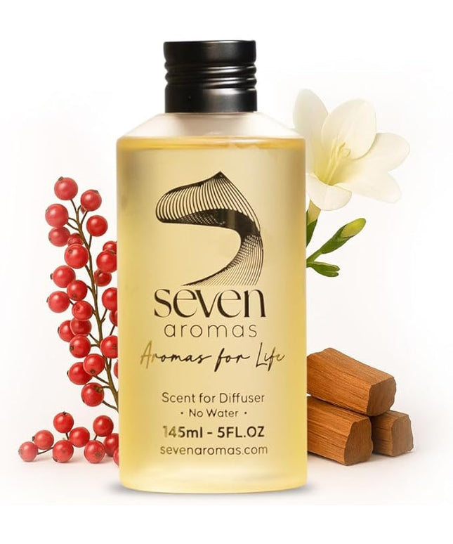 SevenAromas Hotel Scent Diffuser Oil, Luxury Hotel-Inspired Essential Oil for Aromatherapy & HVAC Diffusers – Premium Dropper Bottle - 145 ml 5 FL oz (Hotel boss)