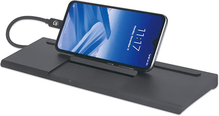 Manhattan USB-C 11 in 1 Docking Station -for 3 Display Monitors, Connect & Charge Devices-USB C to 4K HDMI/DP, 1080p VGA & 3 USB, 100W PD, Ethernet, SD Card Reader, 3.5 mm Aux –3 Yr Mfg Warranty