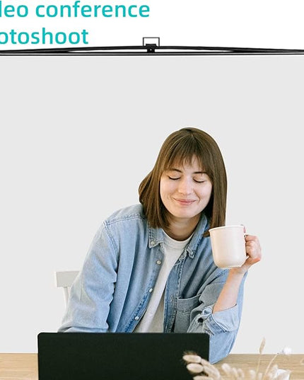 【Wider Style】 RAUBAY 78.7 x 82.7in Large Collapsible White Backdrop Screen Portable Retractable Panel Photo Background with Stand for Video Conference, Photographic Studio, Streaming