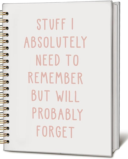 LIANGW Funny Notebooks for Workfor Coworkers & Boss, Funny Work Gifts Coworker Office Gifts for Men Women, Fun Spiral Notebooks Journals for Writing, Funny Office Supplies 5.5x8.3 Inch