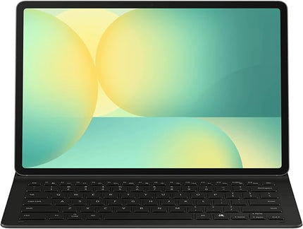 SAMSUNG Galaxy Tab S10 FE+ 13.1” 128GB WiFi Android Tablet + Book Cover Keyboard Slim, Long Battery Life, Powerful Processor, S Pen, US Version, 2025, 2 Yr Manufacturer Warranty, Silver