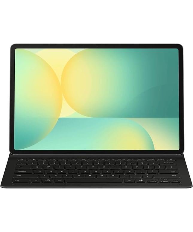 SAMSUNG Galaxy Tab S10 FE+ 13.1” 128GB WiFi Android Tablet + Book Cover Keyboard Slim, Long Battery Life, Powerful Processor, S Pen, US Version, 2025, 2 Yr Manufacturer Warranty, Silver