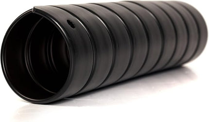 Caplugs SPSS Series – Plastic Safeplast Safe-Spirals, Spiral Wrap Hose & Cable Protector, Black HD-PE, 3.5" OD x 50' L Hydraulic & Pneumatic Hoses, Construction, Manufacturing, Auto (090C50Bk)
