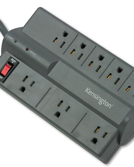 Kensington Guardian 8-Outlet, 6-Feet Cord, & 1080 Joules Premium Surge Protector (K38218NA)